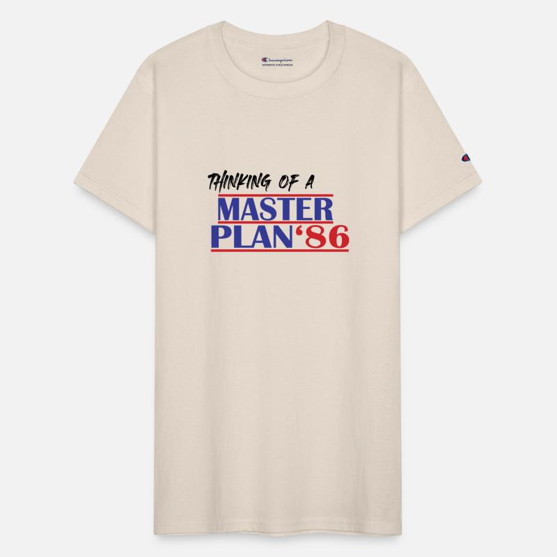 Old School Hip Hop T Shirt Master Plan Classic Rap