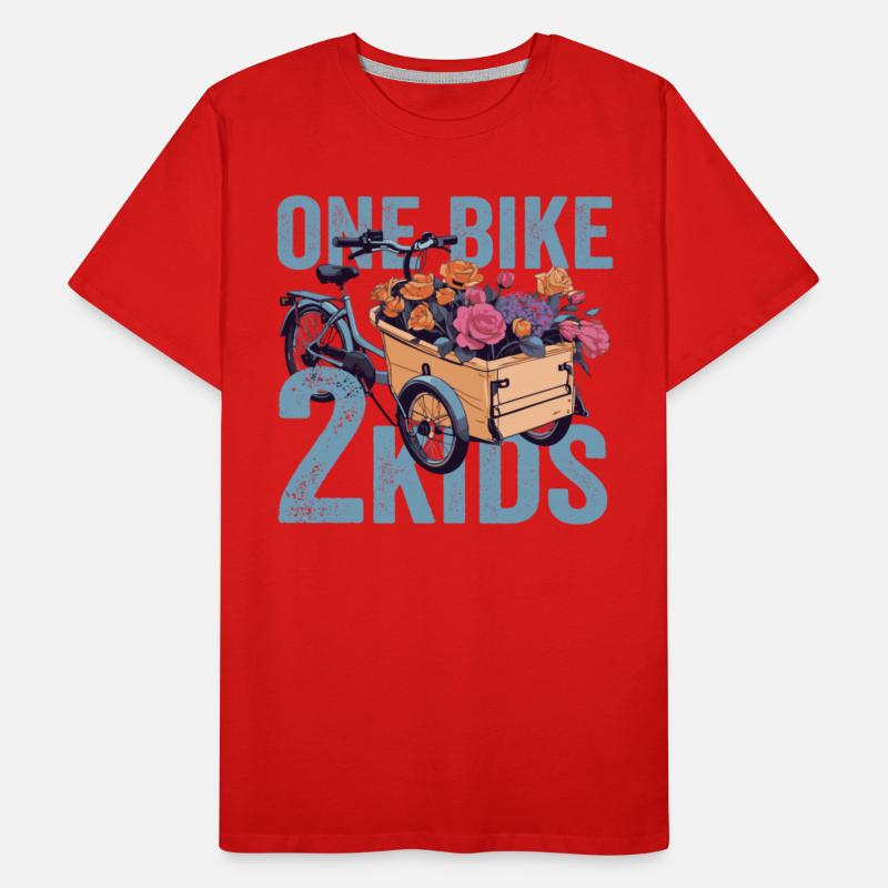 One Bike 2 Kids Retro Bicycle Cargobike