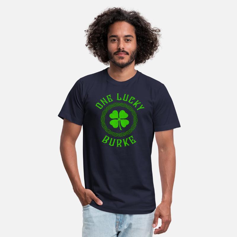 One Lucky Burke Irish Family 4 Leaf Clover