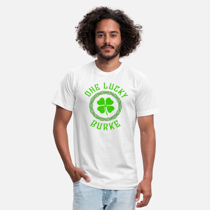 One Lucky Burke Irish Family 4 Leaf Clover