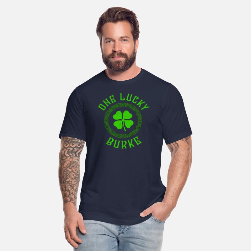 One Lucky Burke Irish Family 4 Leaf Clover