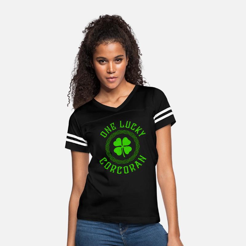 One Lucky Corcoran Irish Family 4 Leaf Clover
