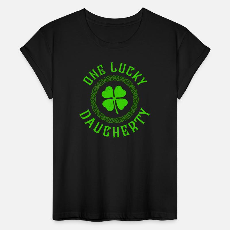 One Lucky Daugherty Irish Family 4 Leaf Clover
