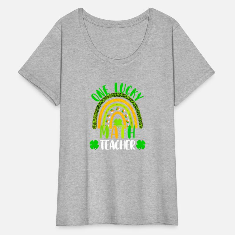One Lucky Math Rainbow Teacher St Patricks Day Rai