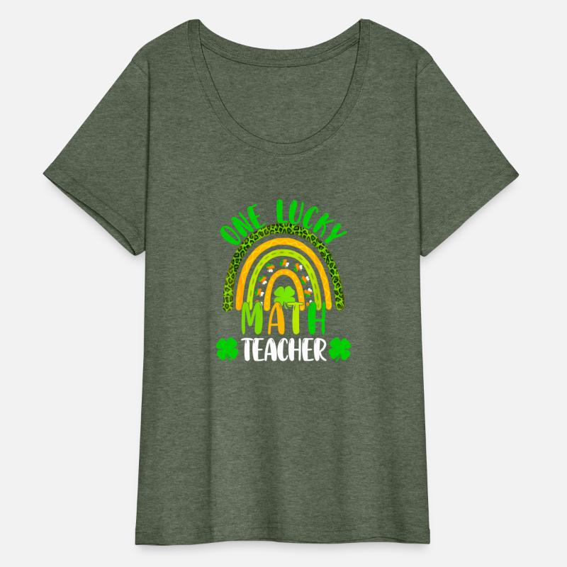 One Lucky Math Rainbow Teacher St Patricks Day Rai