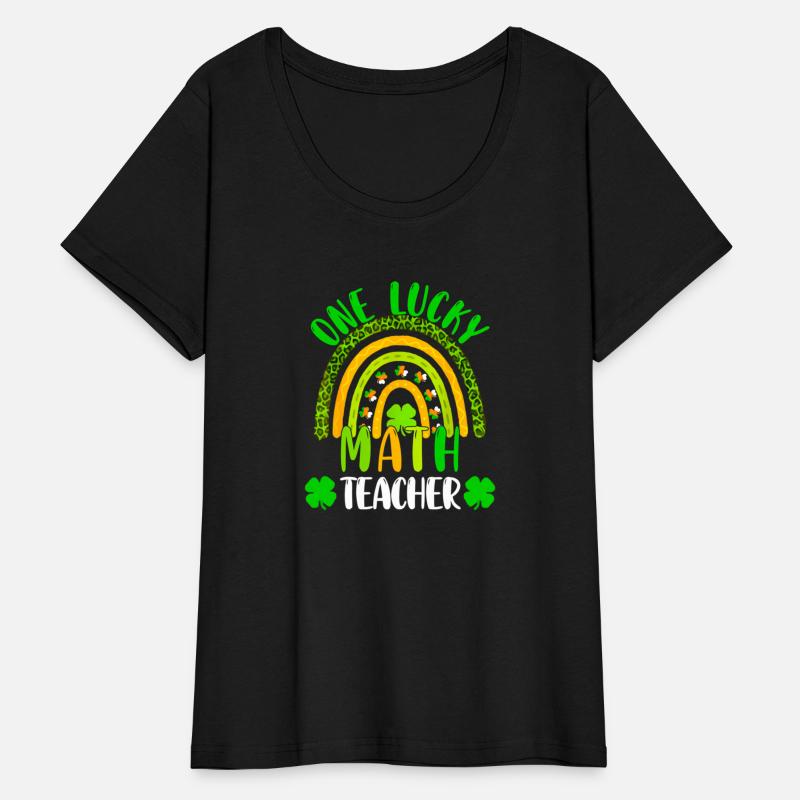 One Lucky Math Rainbow Teacher St Patricks Day Rai