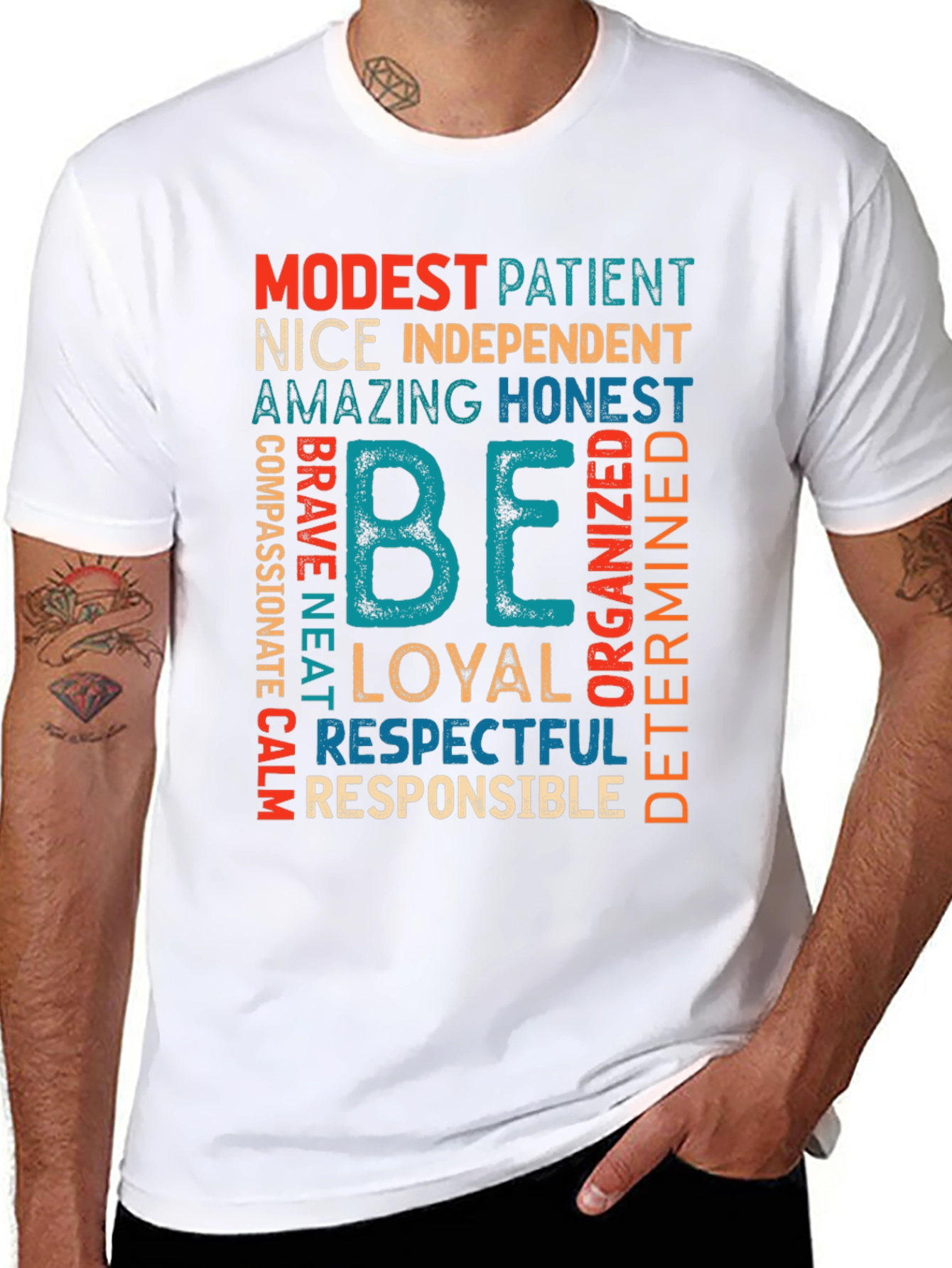 Be Kind T-Shirt - Inspirational Positive Message Tee