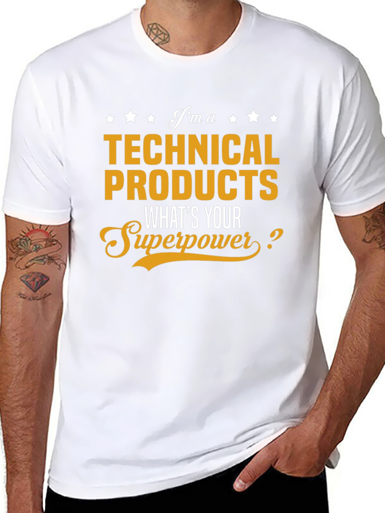 Technical Products Superpower Graphic T-Shirt