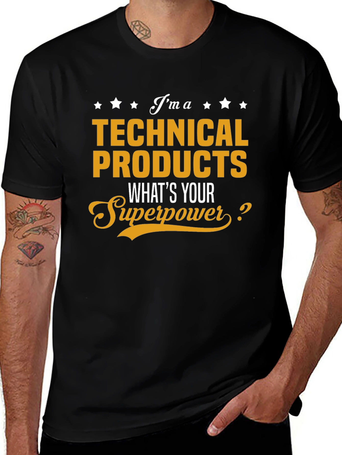 Technical Products Superpower Graphic T-Shirt