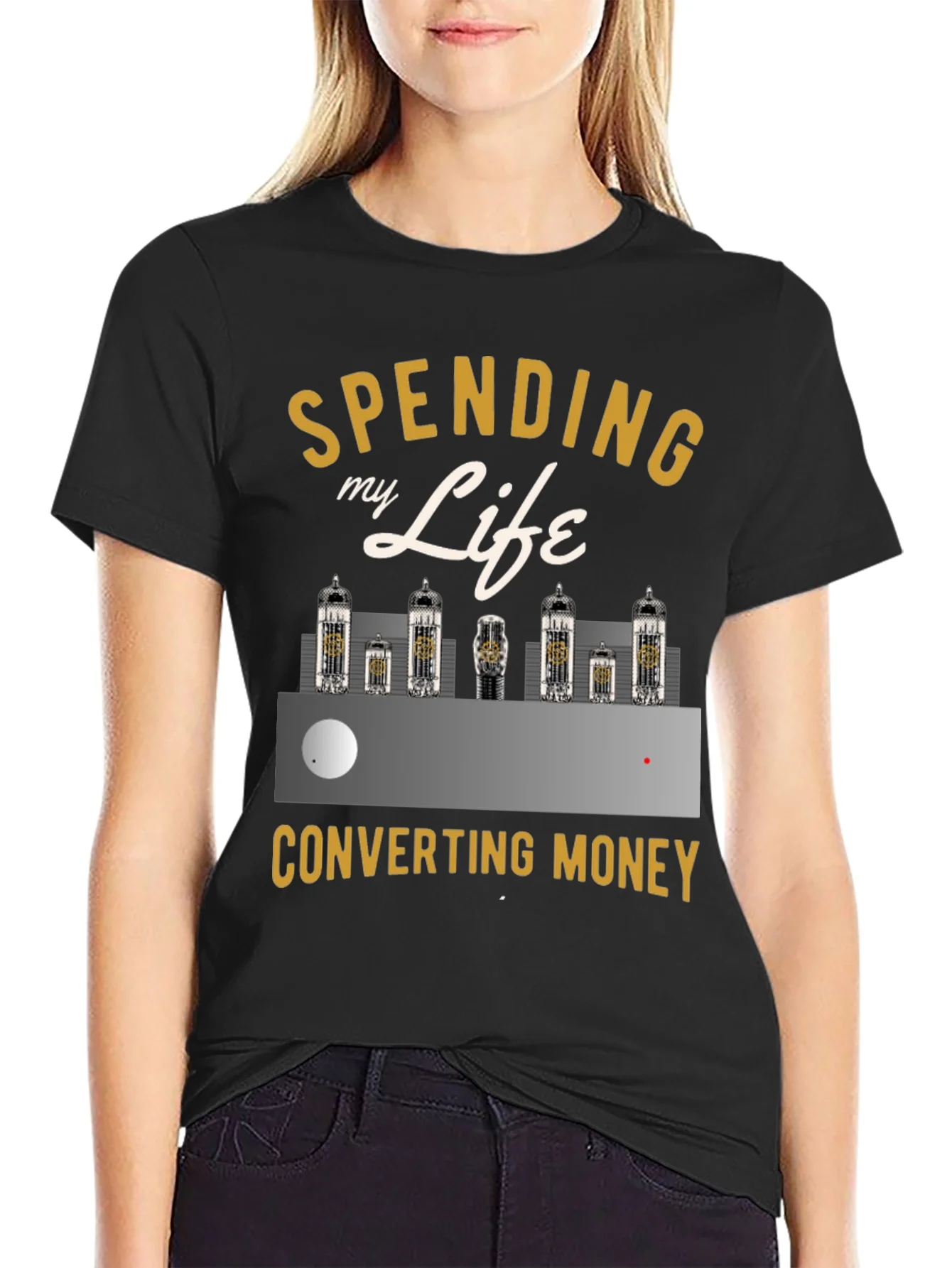 Spending Life Converting Money T-Shirt