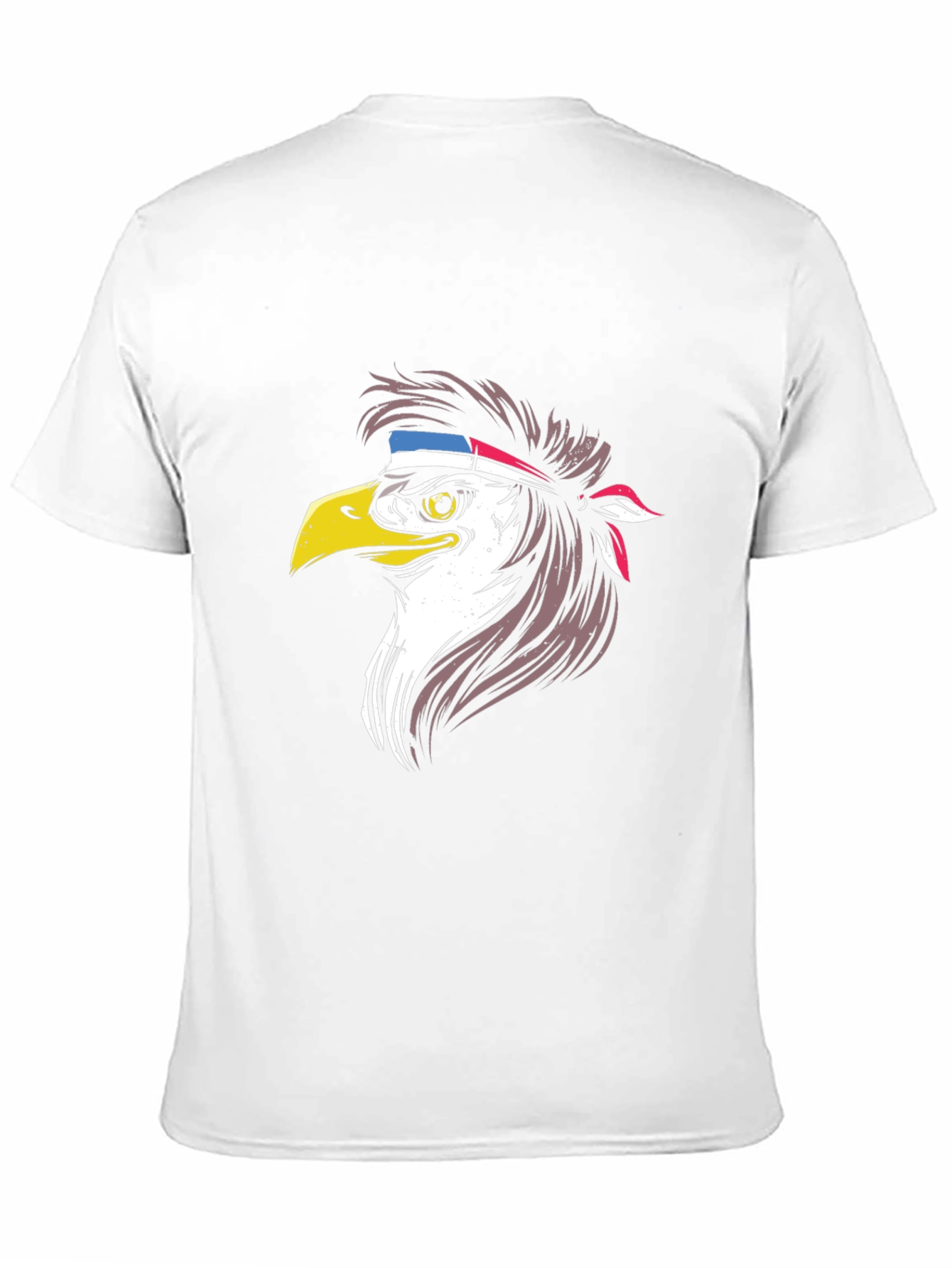 Eagle Head Graphic Tee - Patriotic Style