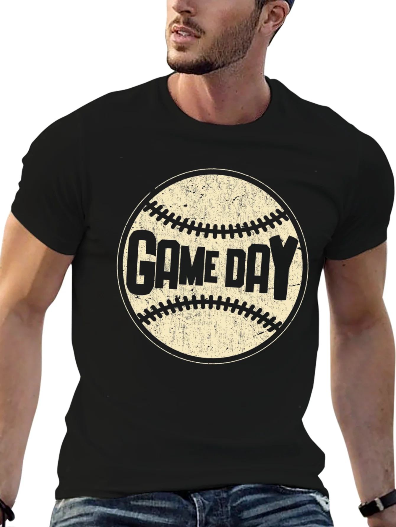 Game Day Baseball Graphic T-Shirt