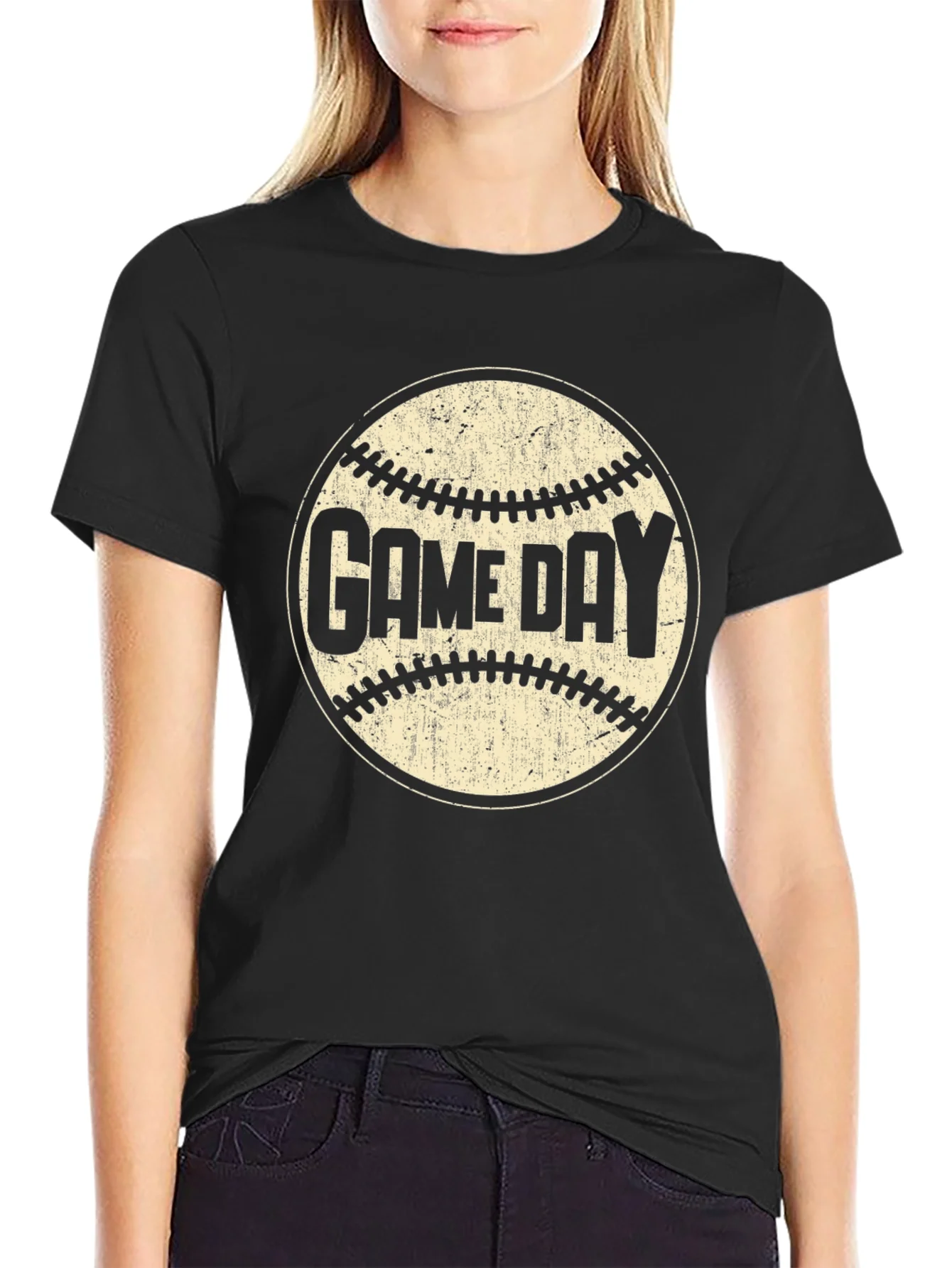 Game Day Baseball Graphic T-Shirt