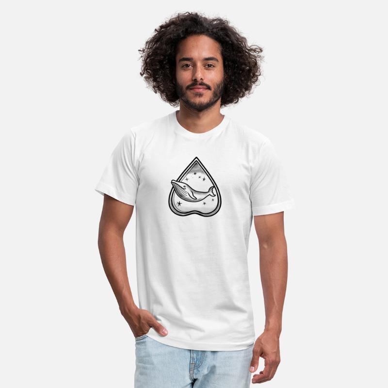 Ouija board pointer Whale and stars