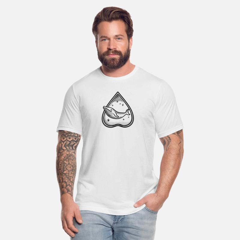 Ouija board pointer Whale and stars