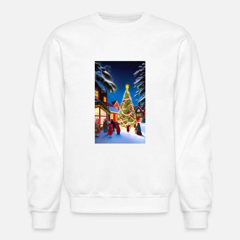 Outdoors Christmas scene