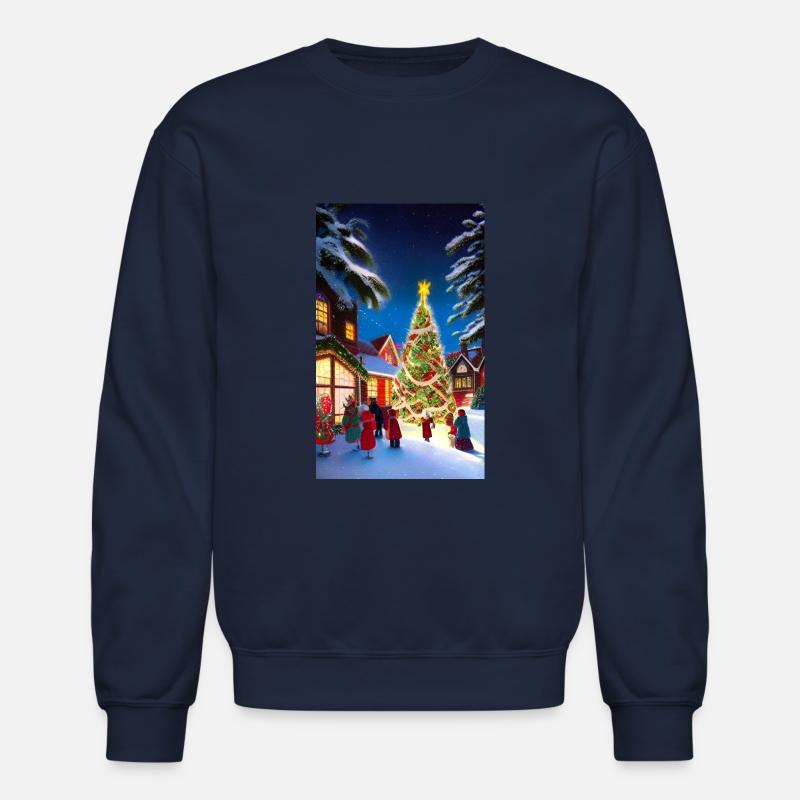 Outdoors Christmas scene