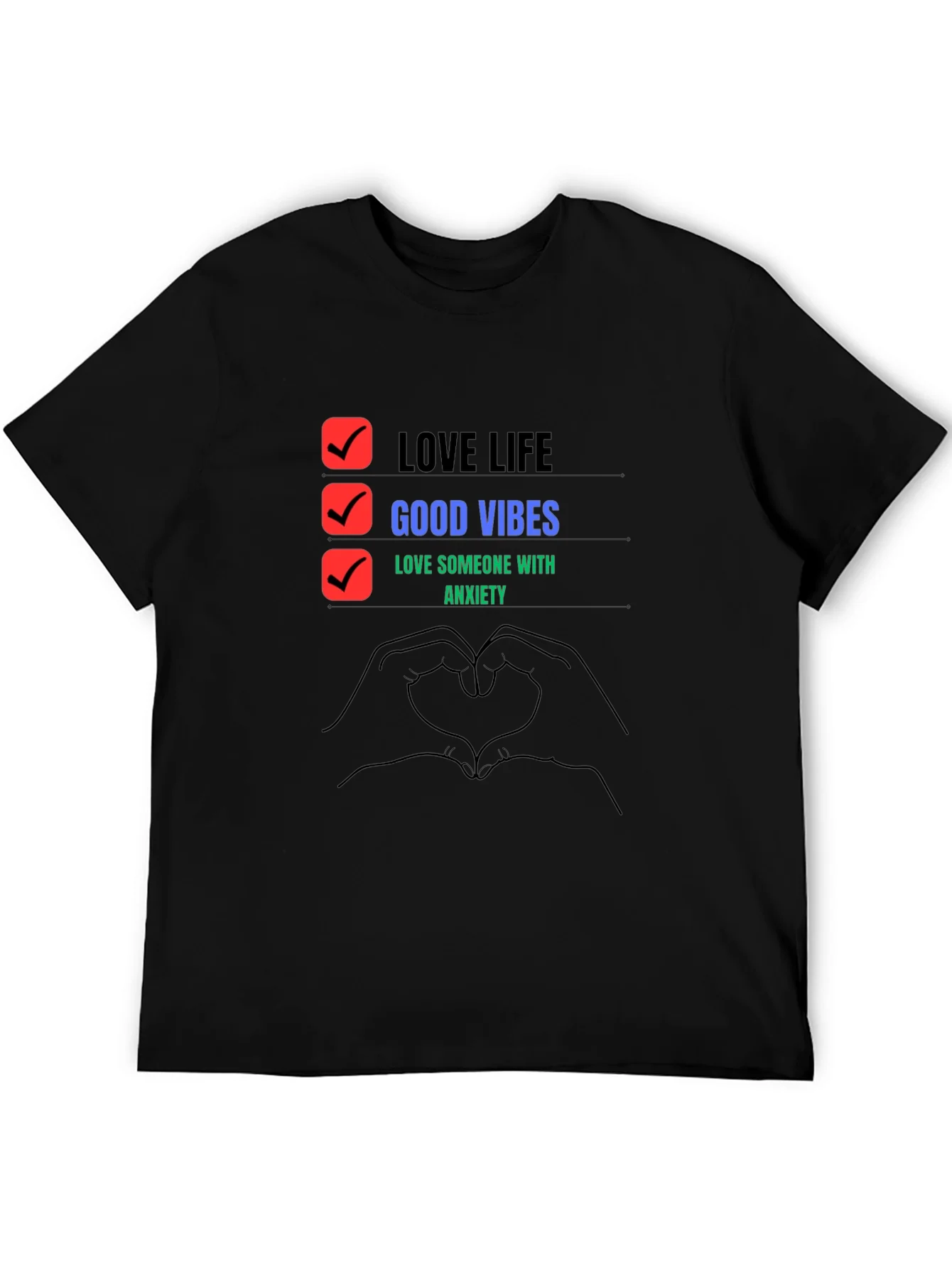 Love Life Good Vibes Graphic Tee