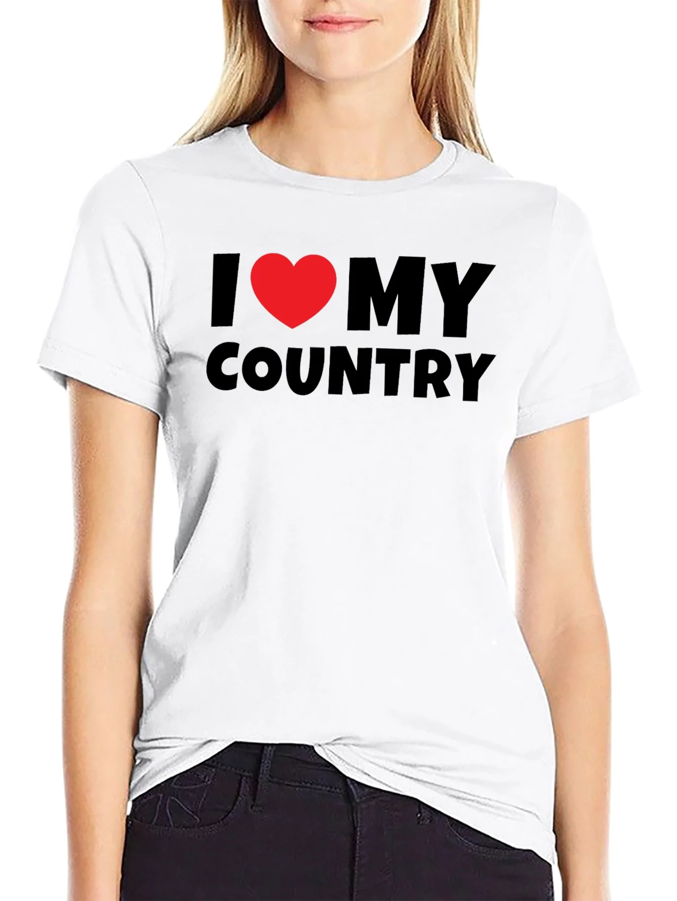 I Love My Country T-Shirt
