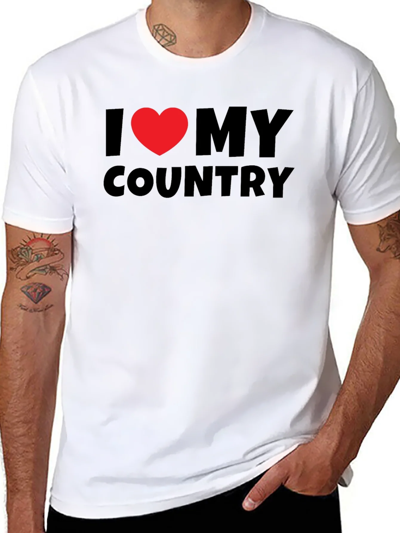 I Love My Country T-Shirt