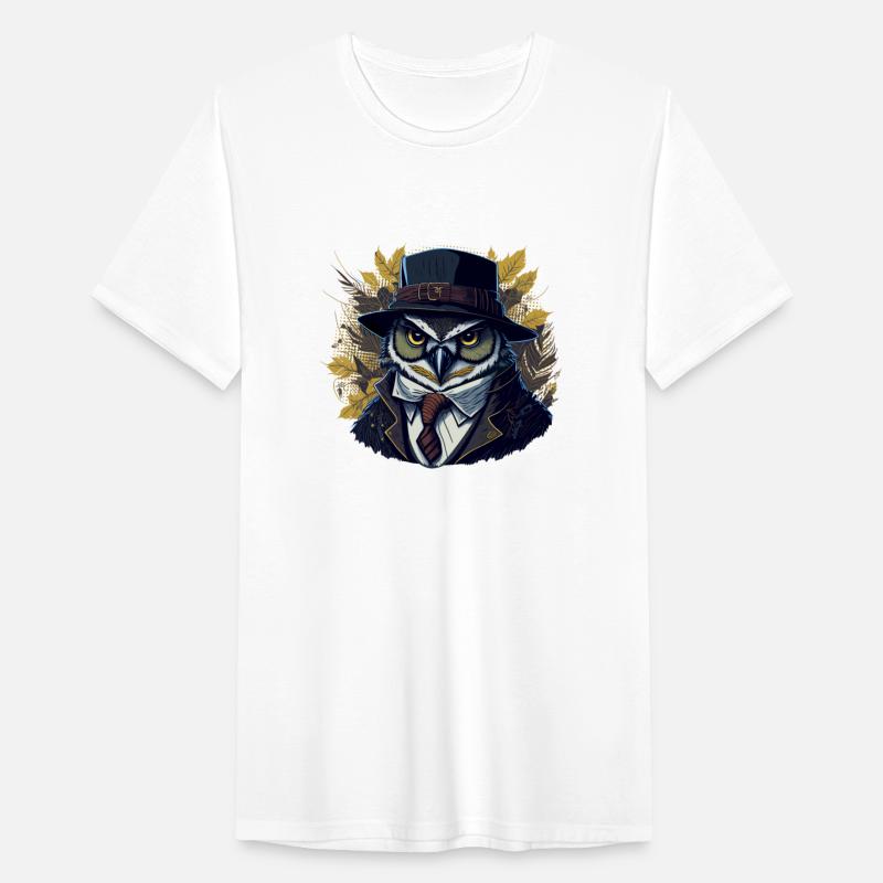 Owl Fall Autumn Forest Boss - DIGITAL