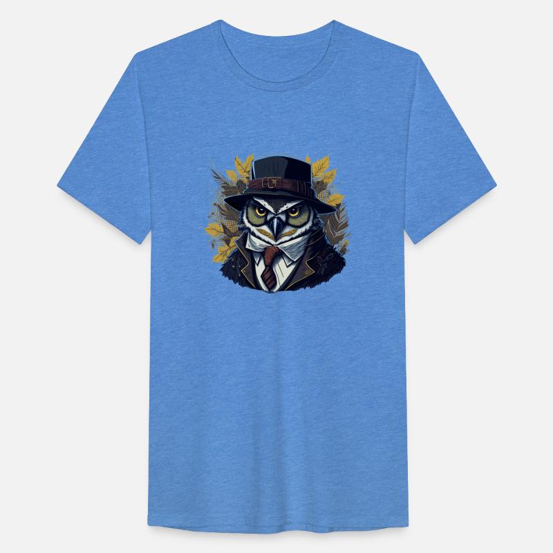 Owl Fall Autumn Forest Boss - DIGITAL