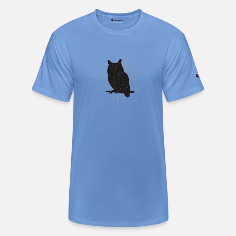 owl on the night