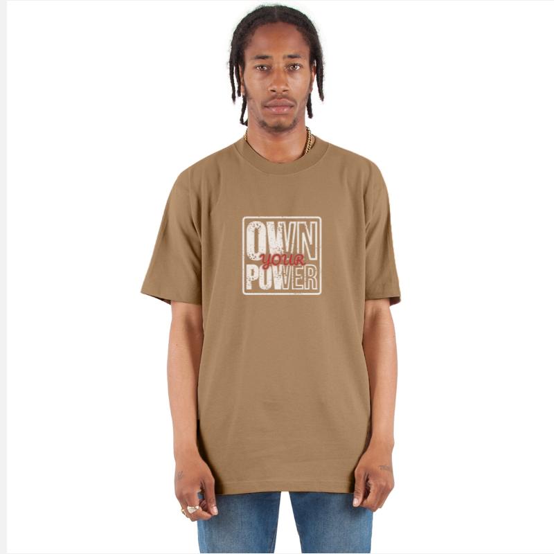 Own Your Power – Grunge Motivational Tee