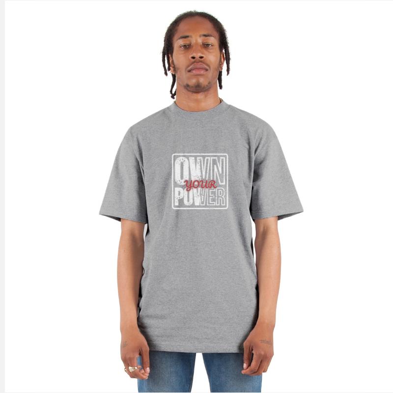 Own Your Power – Grunge Motivational Tee