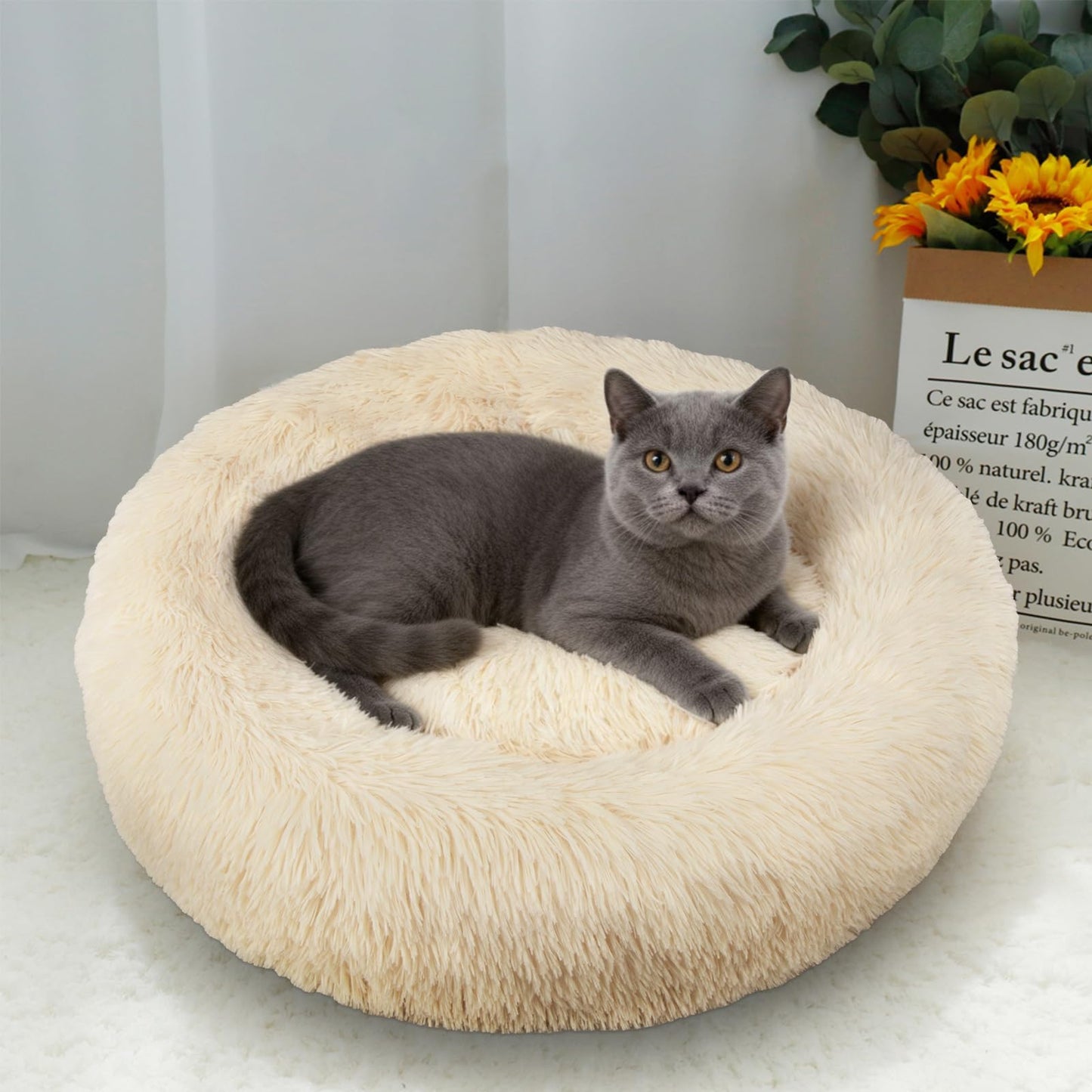 OYANTEN Pet Bed for Cats and Small Dogs, Cushion,  - Top Rated