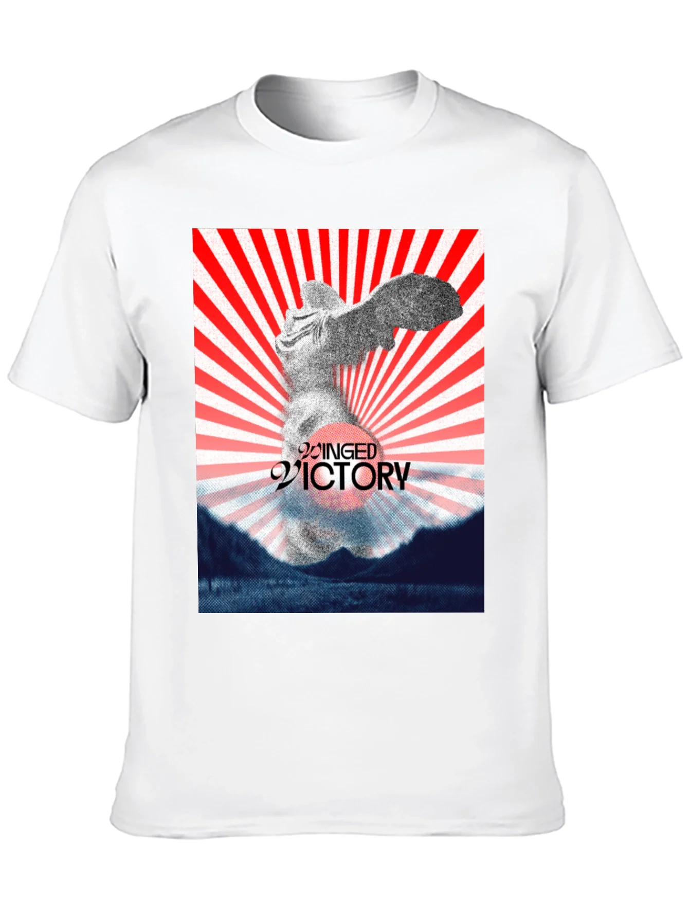 Winged Victory Graphic Tee - Black