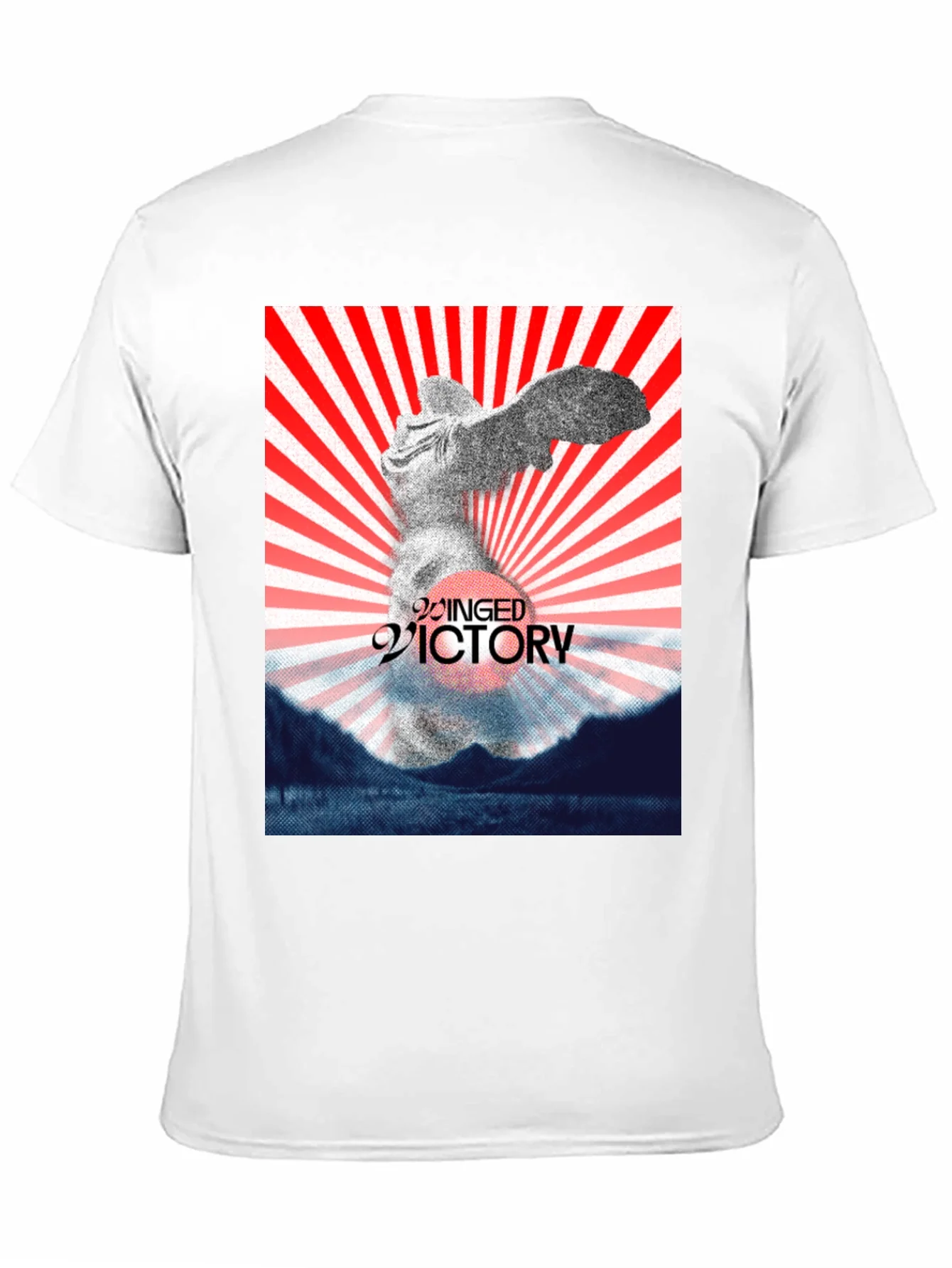 Winged Victory Graphic Tee - Black