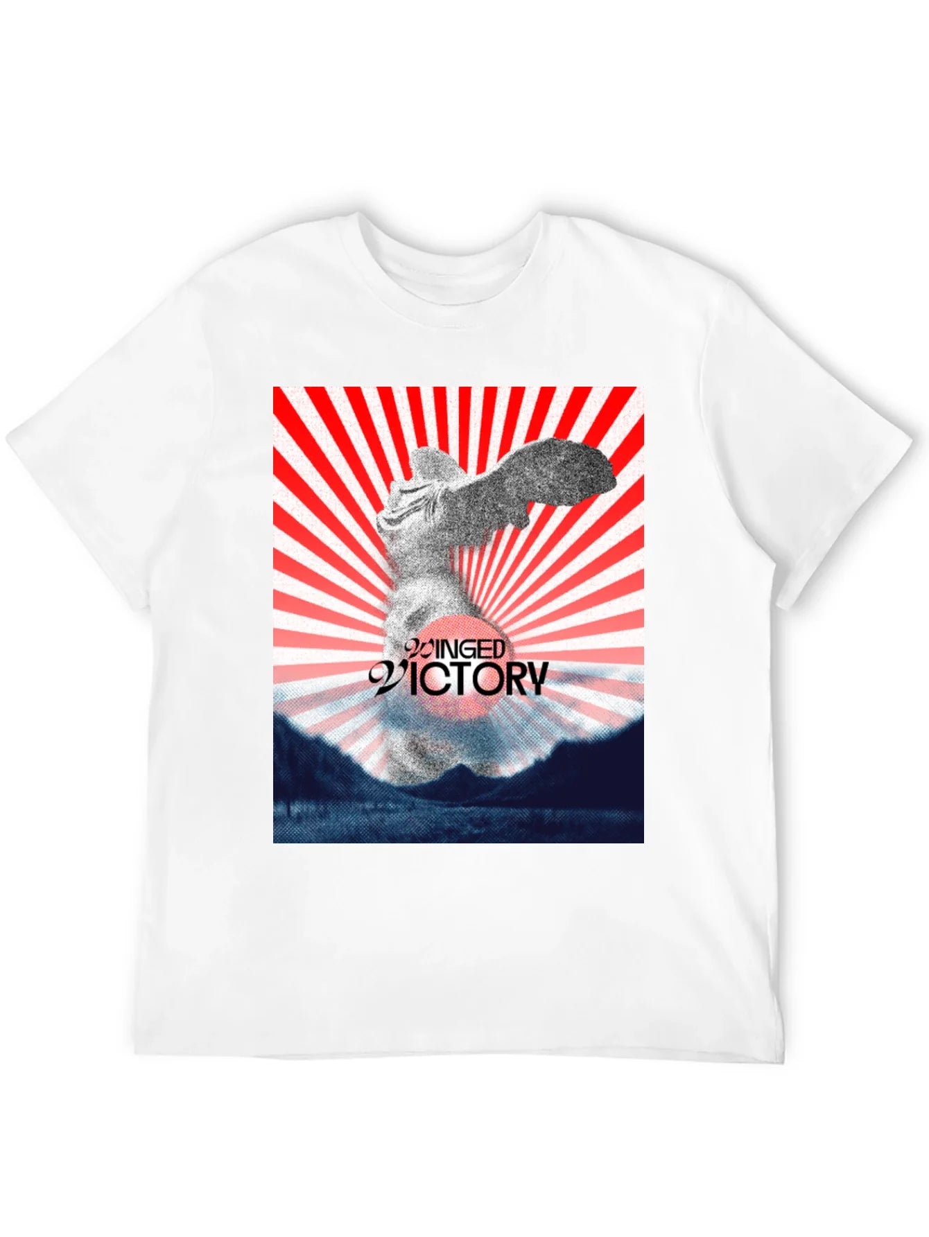 Winged Victory Graphic Tee - Black