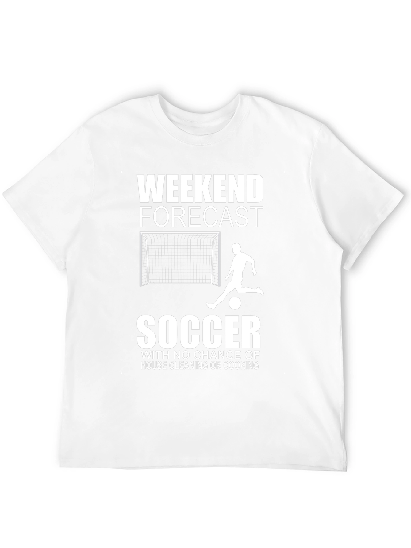 Weekend Forecast Soccer T-Shirt