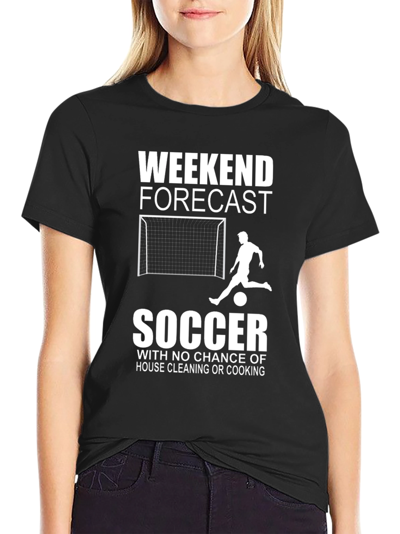 Weekend Forecast Soccer T-Shirt