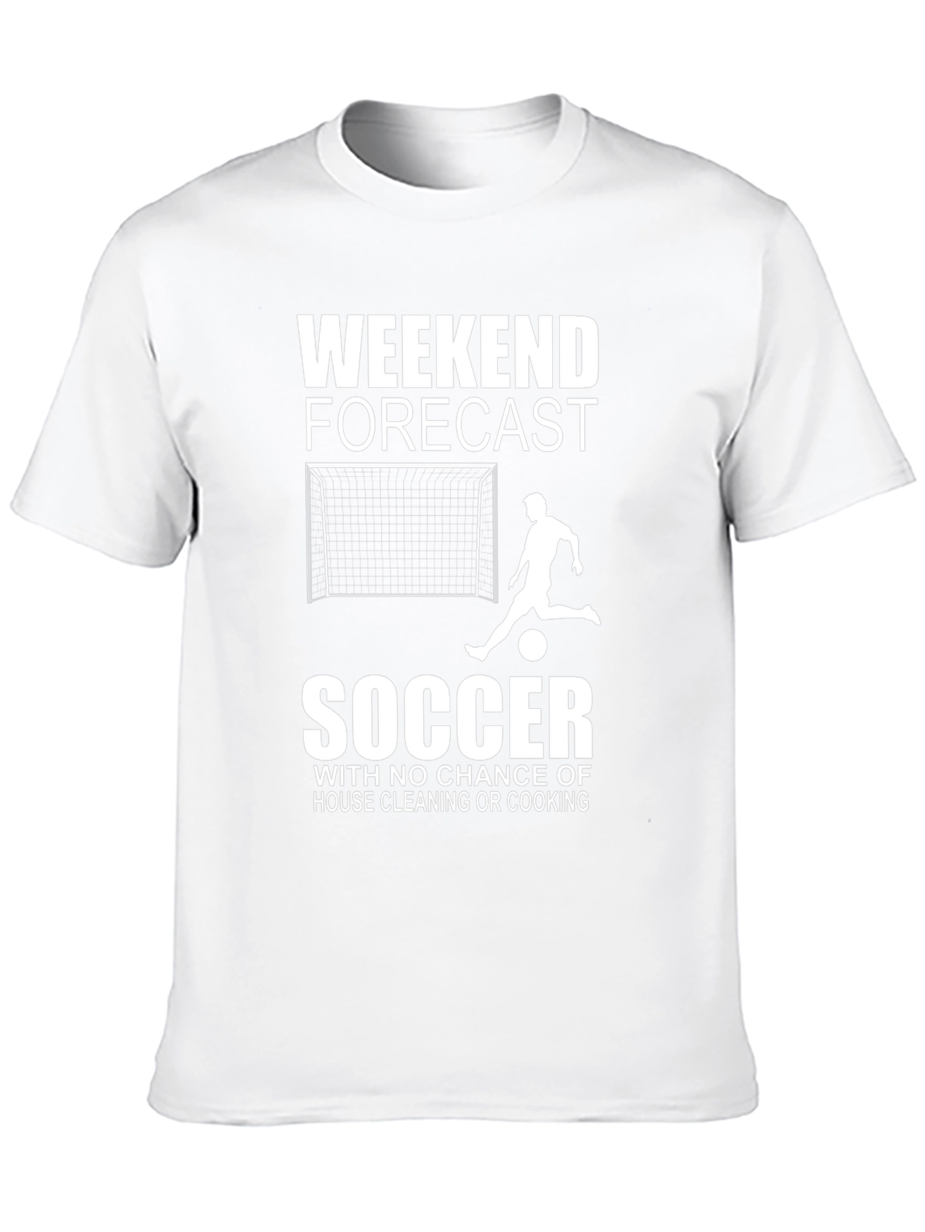 Weekend Forecast Soccer T-Shirt