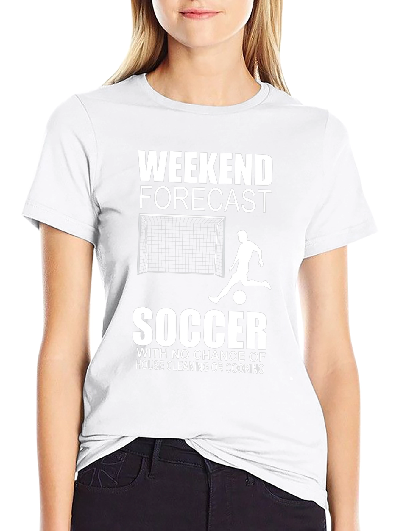 Weekend Forecast Soccer T-Shirt
