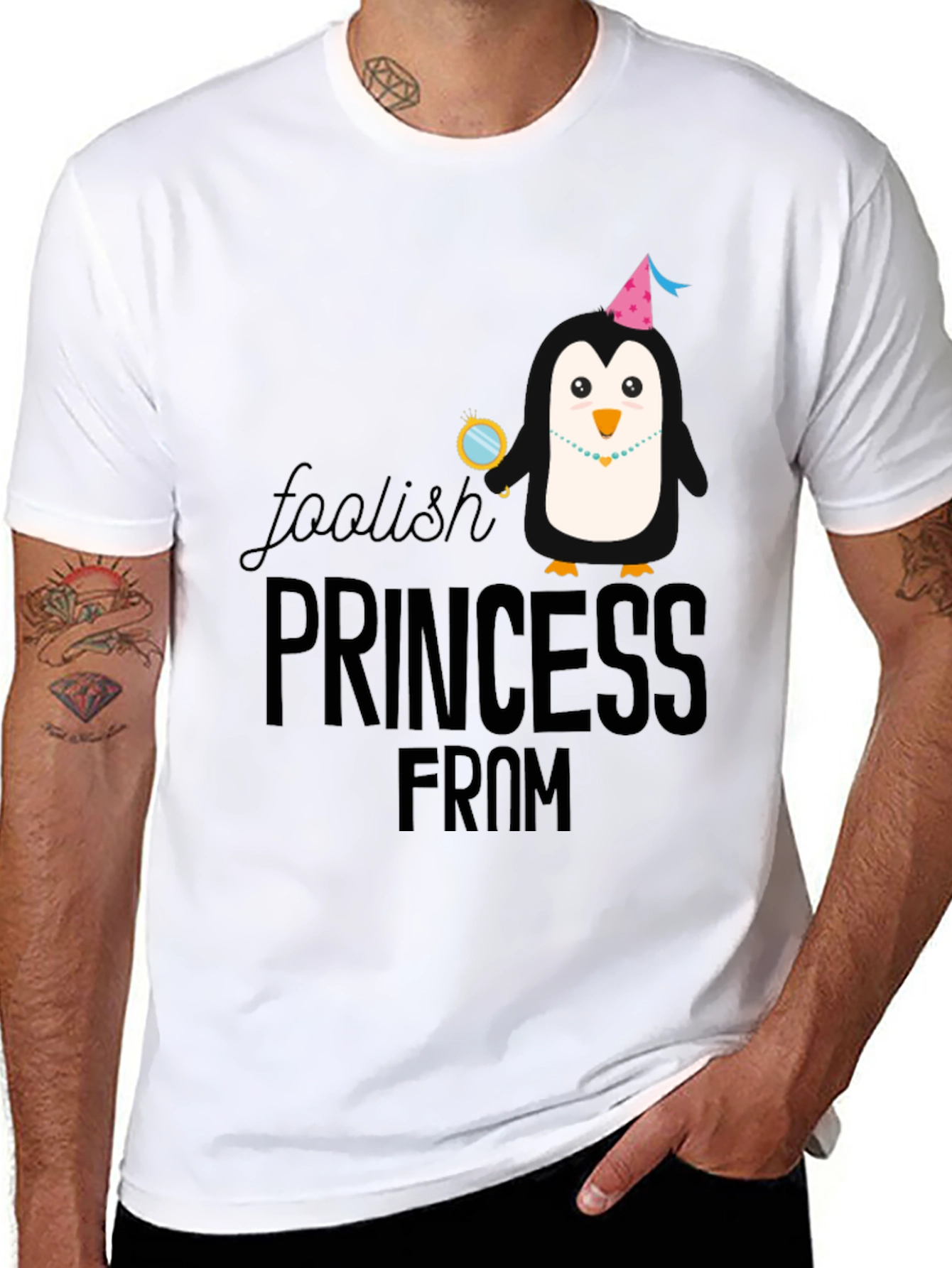 Foolish Princess From Funny Graphic Tee