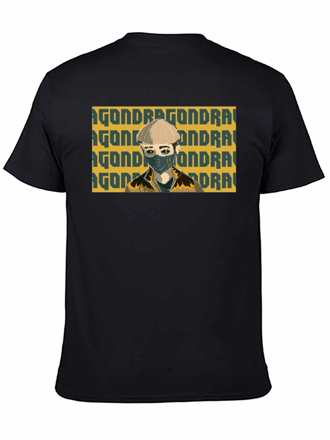 Graphic Print T-Shirt - Dragon