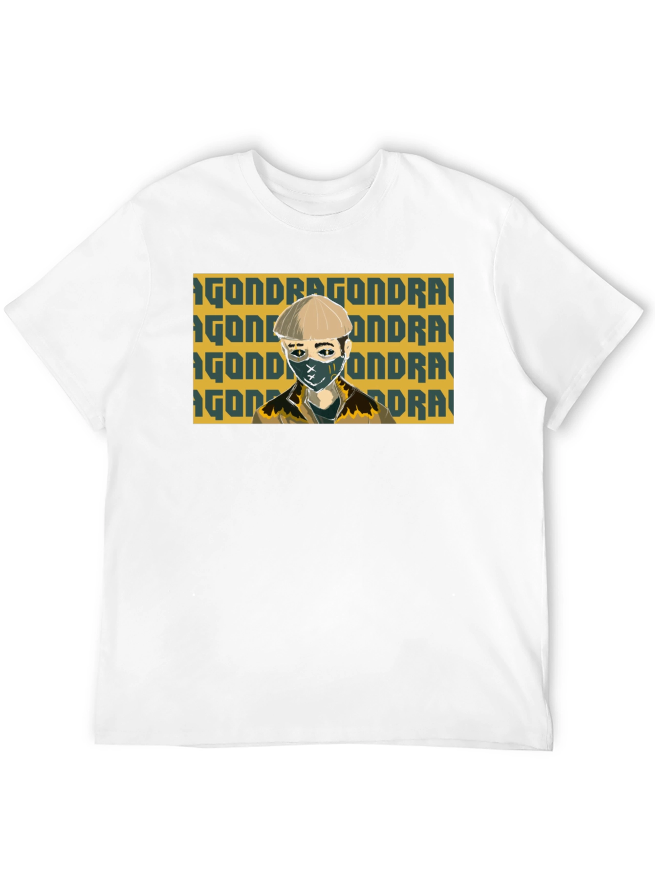 Graphic Print T-Shirt - Dragon