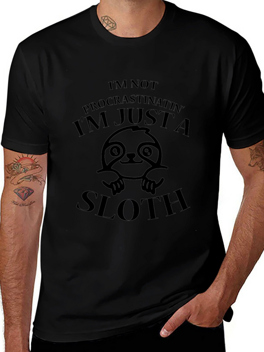 Im Just a Sloth Funny Graphic T-Shirt