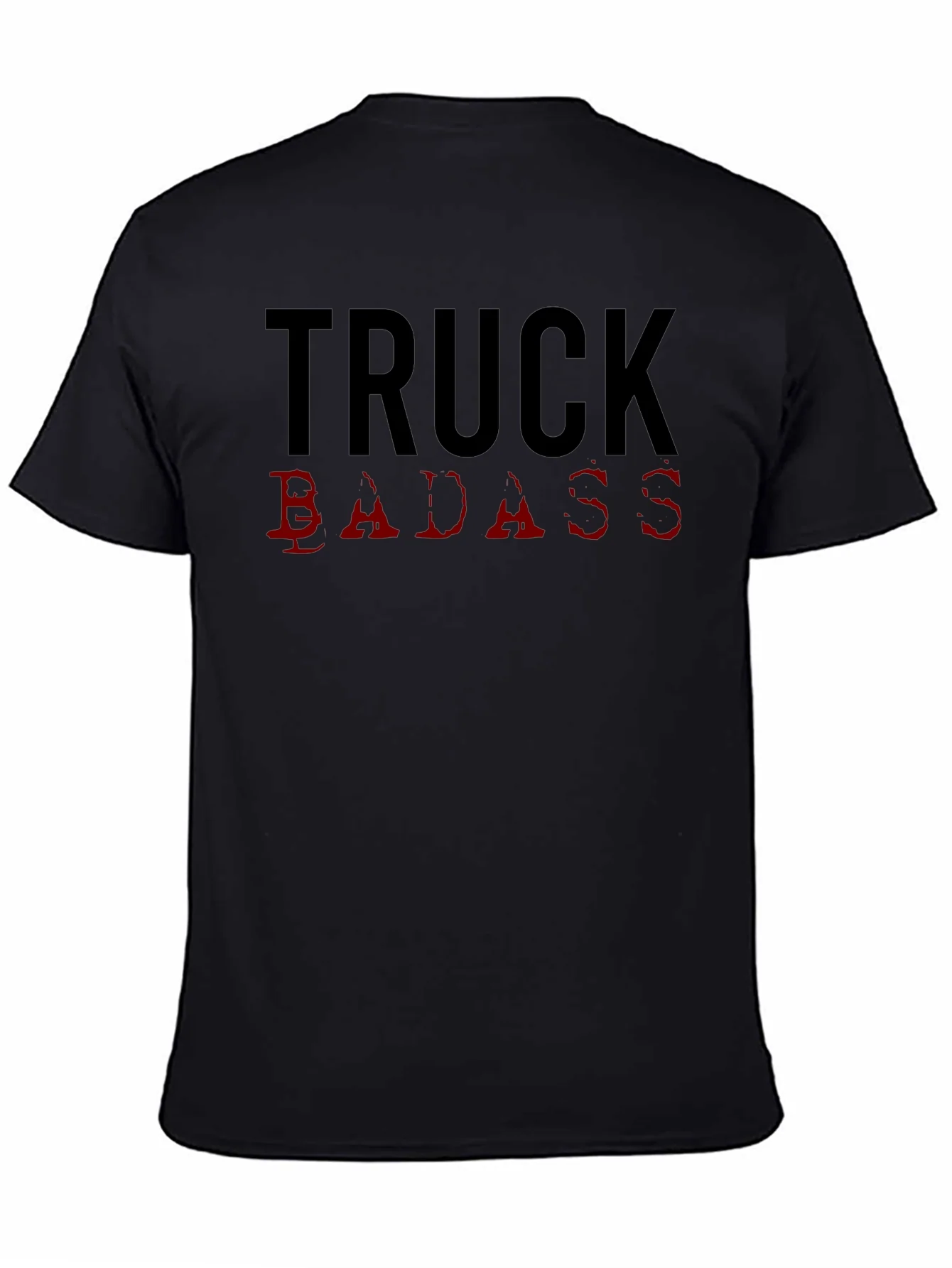 Truck Badass Graphic Tee - Black