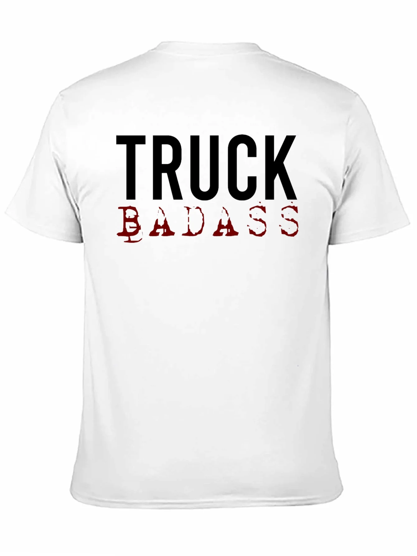 Truck Badass Graphic Tee - Black