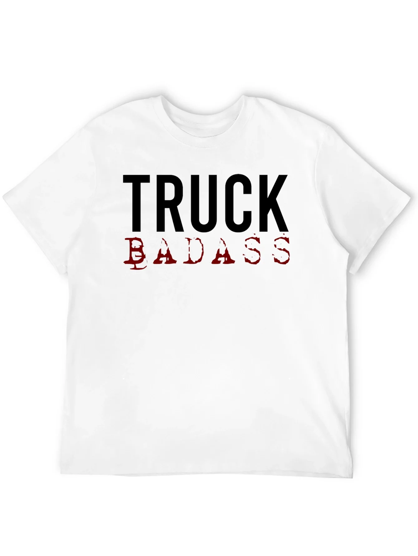 Truck Badass Graphic Tee - Black