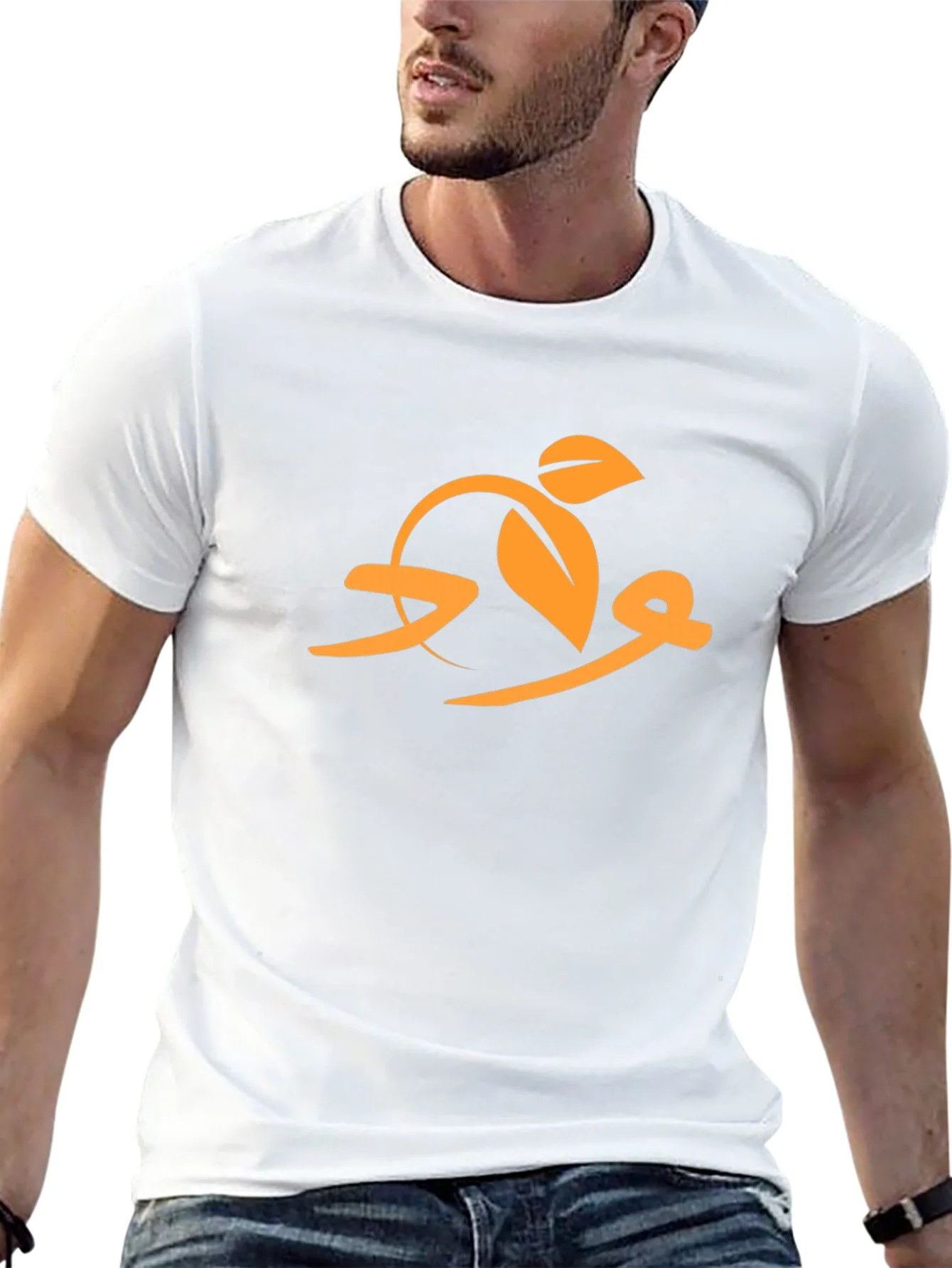 Stylish Black T-Shirt with Arabic Calligraphy Design