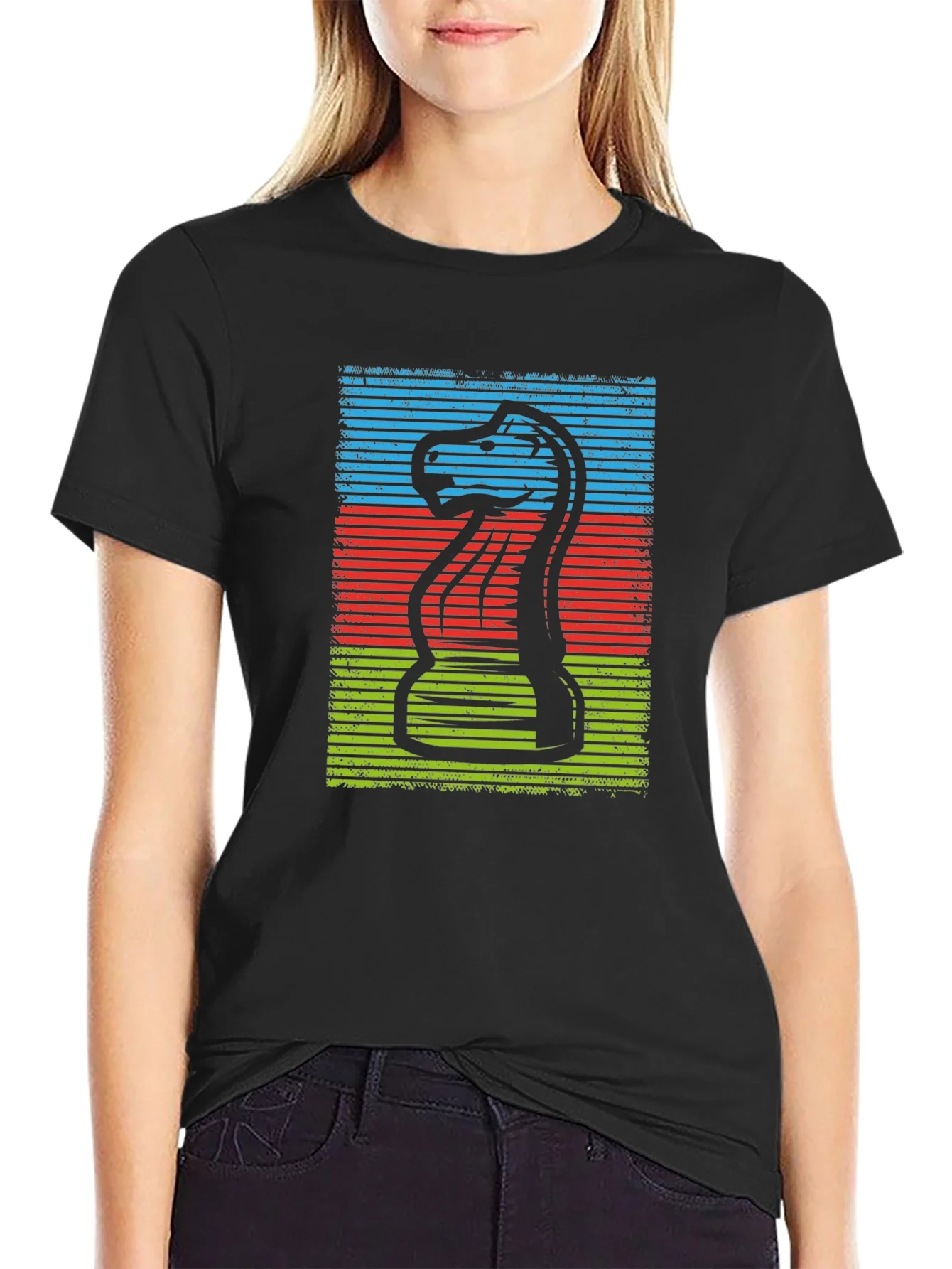 Chess Knight Graphic T-Shirt