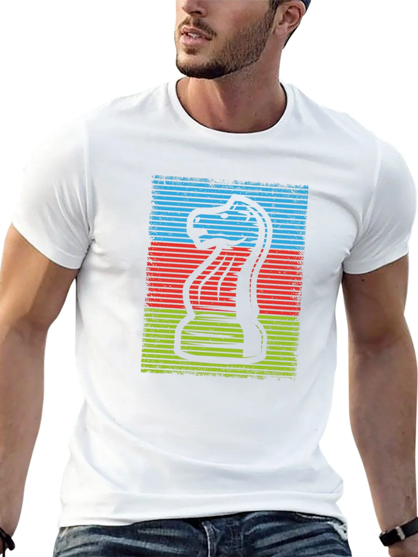 Chess Knight Graphic T-Shirt