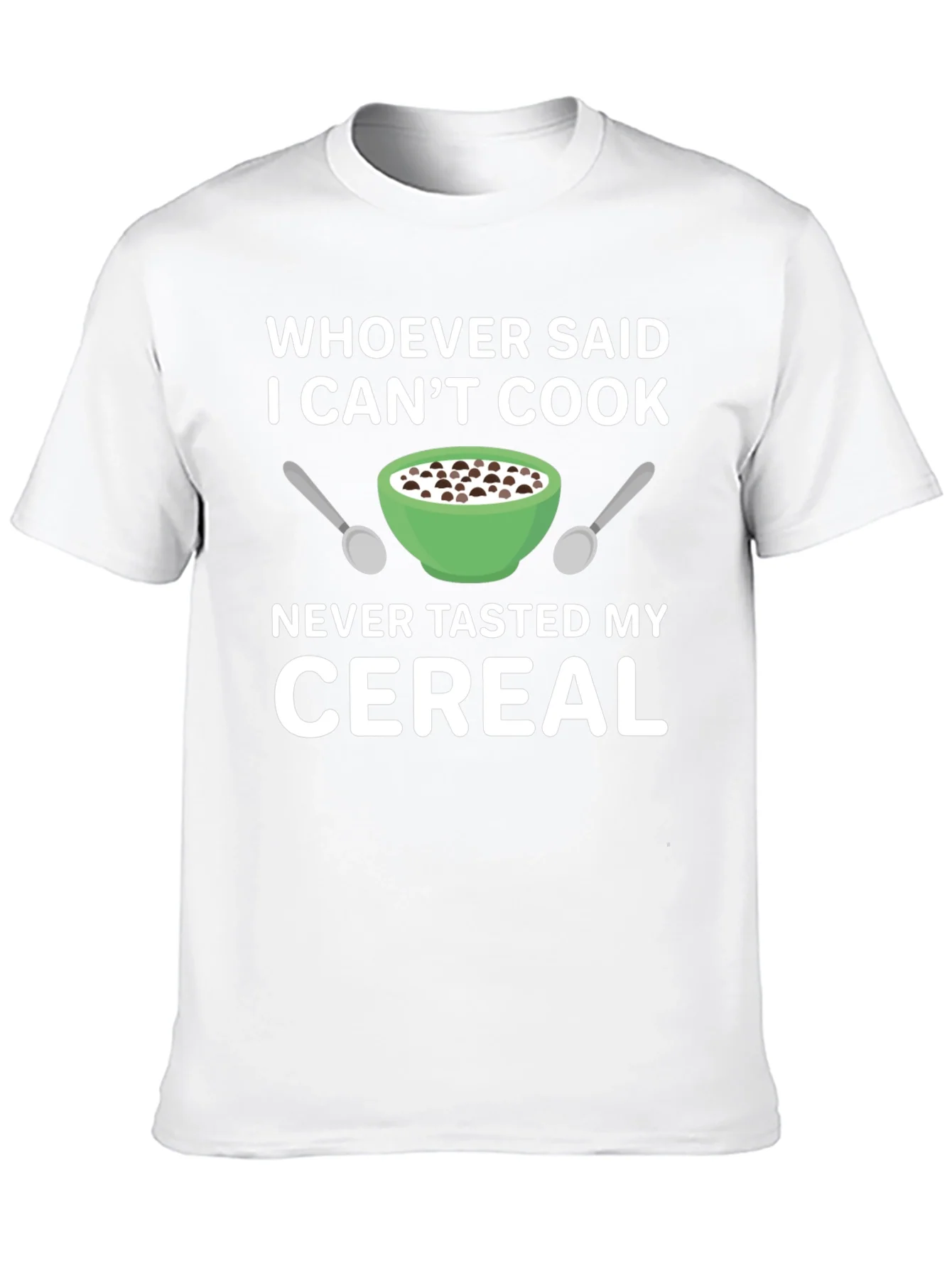 Funny I Cant Cook Cereal T-Shirt