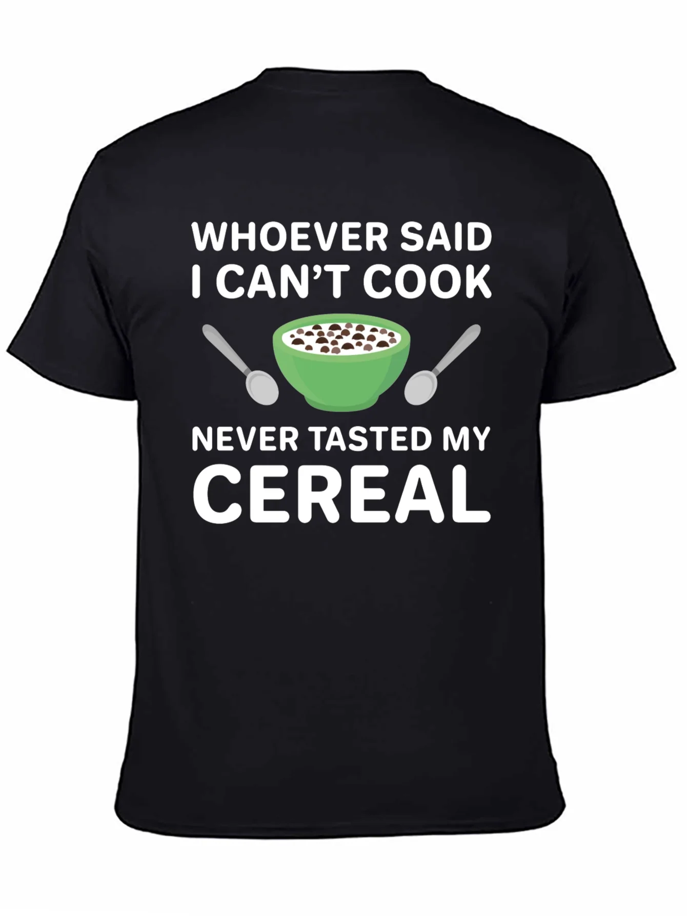 Funny I Cant Cook Cereal T-Shirt