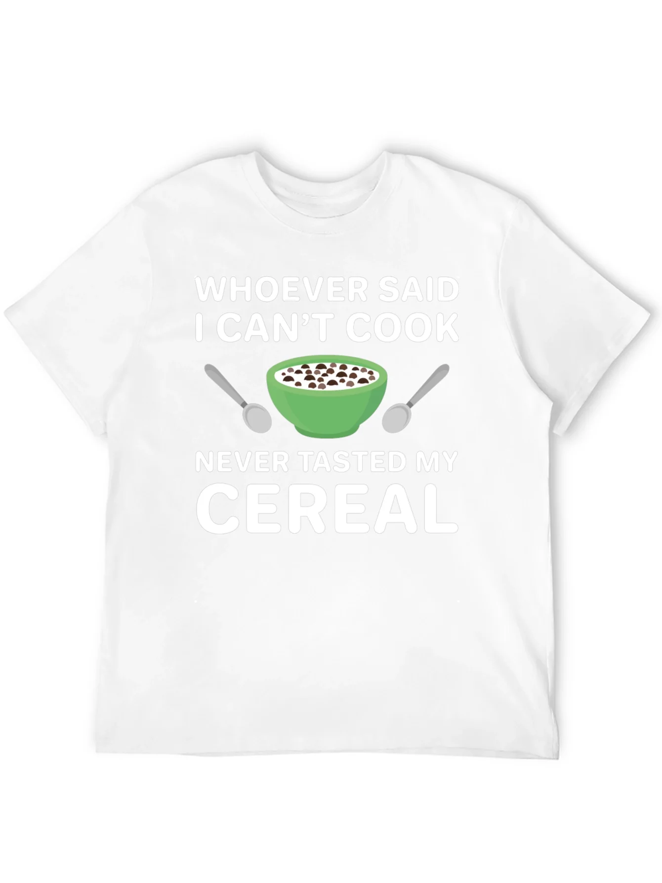 Funny I Cant Cook Cereal T-Shirt